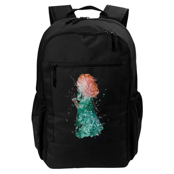 Brave Merida Watercolor Daily Commute Backpack