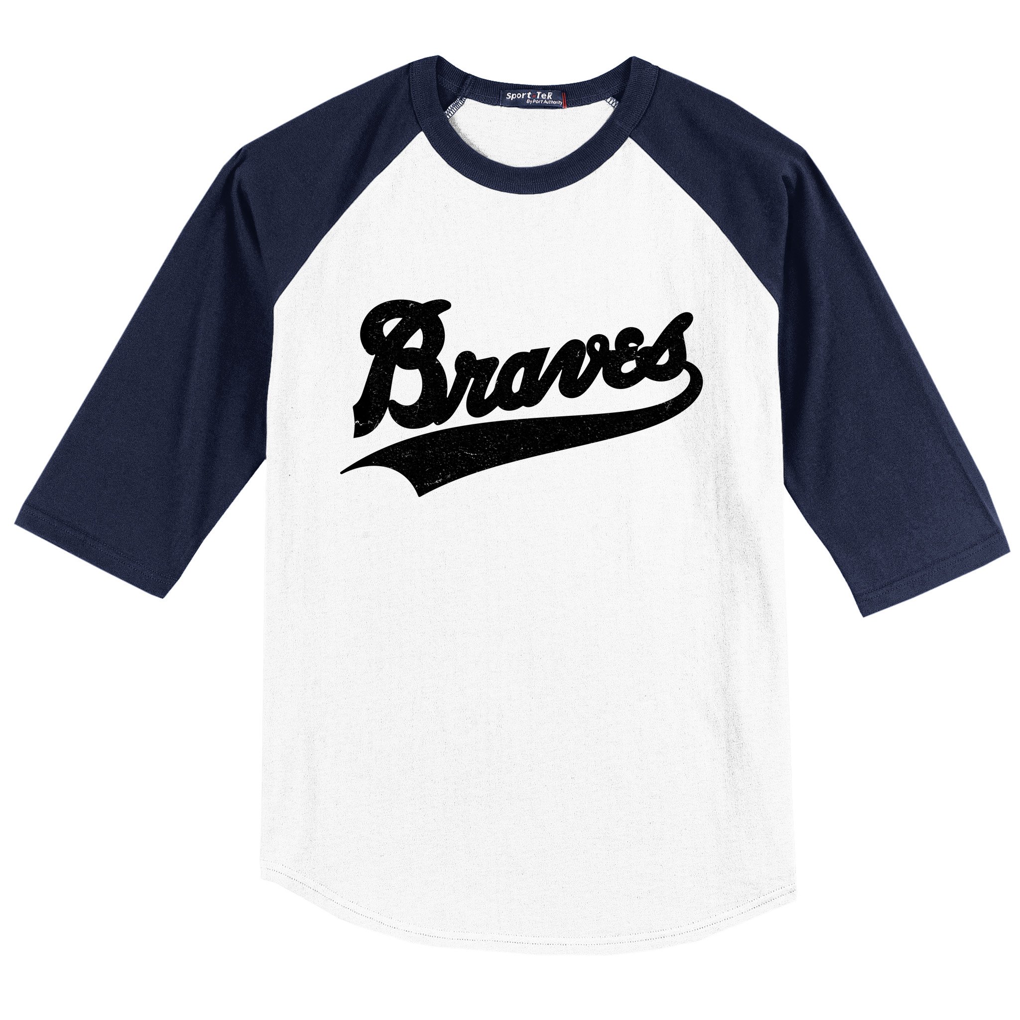 Teeshirtpalace Braves Baseball Vintage Sports Logo Sweatshirt