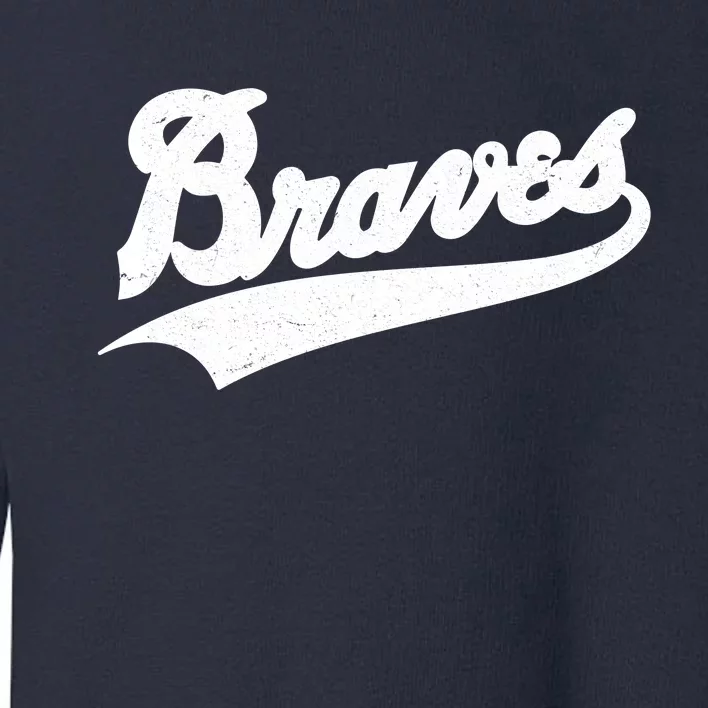 Teeshirtpalace Braves Baseball Vintage Sports Logo Kids Hoodie