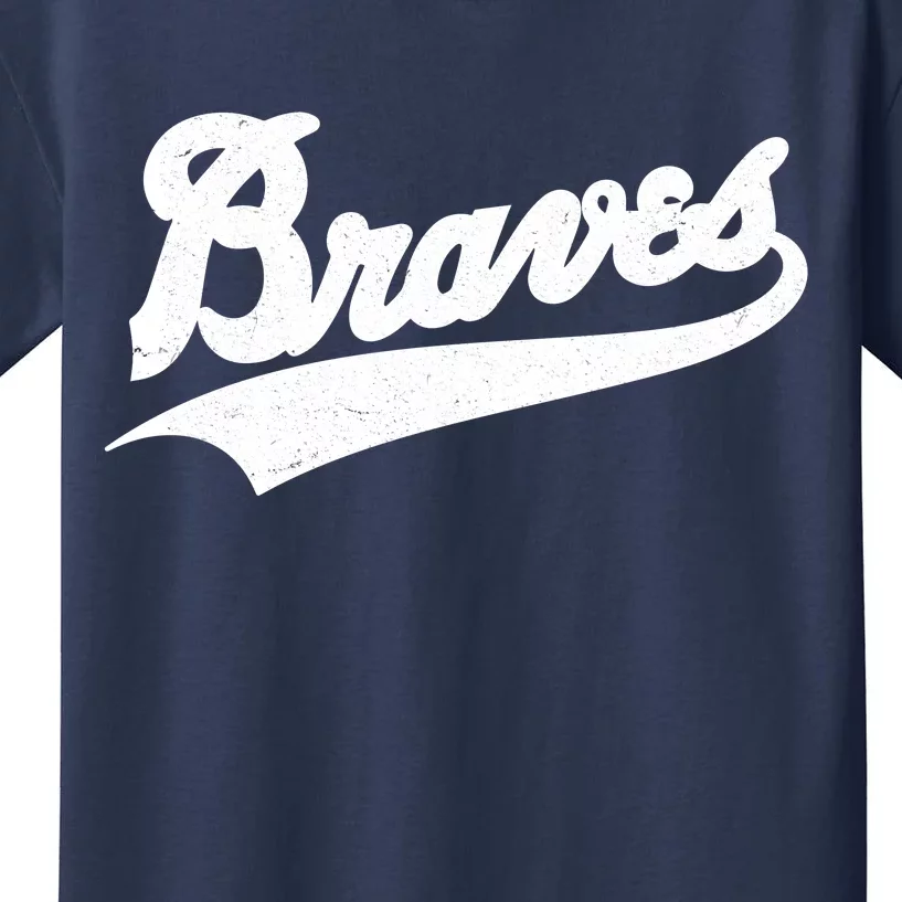 Teeshirtpalace Braves Vintage Distressed T-Shirt