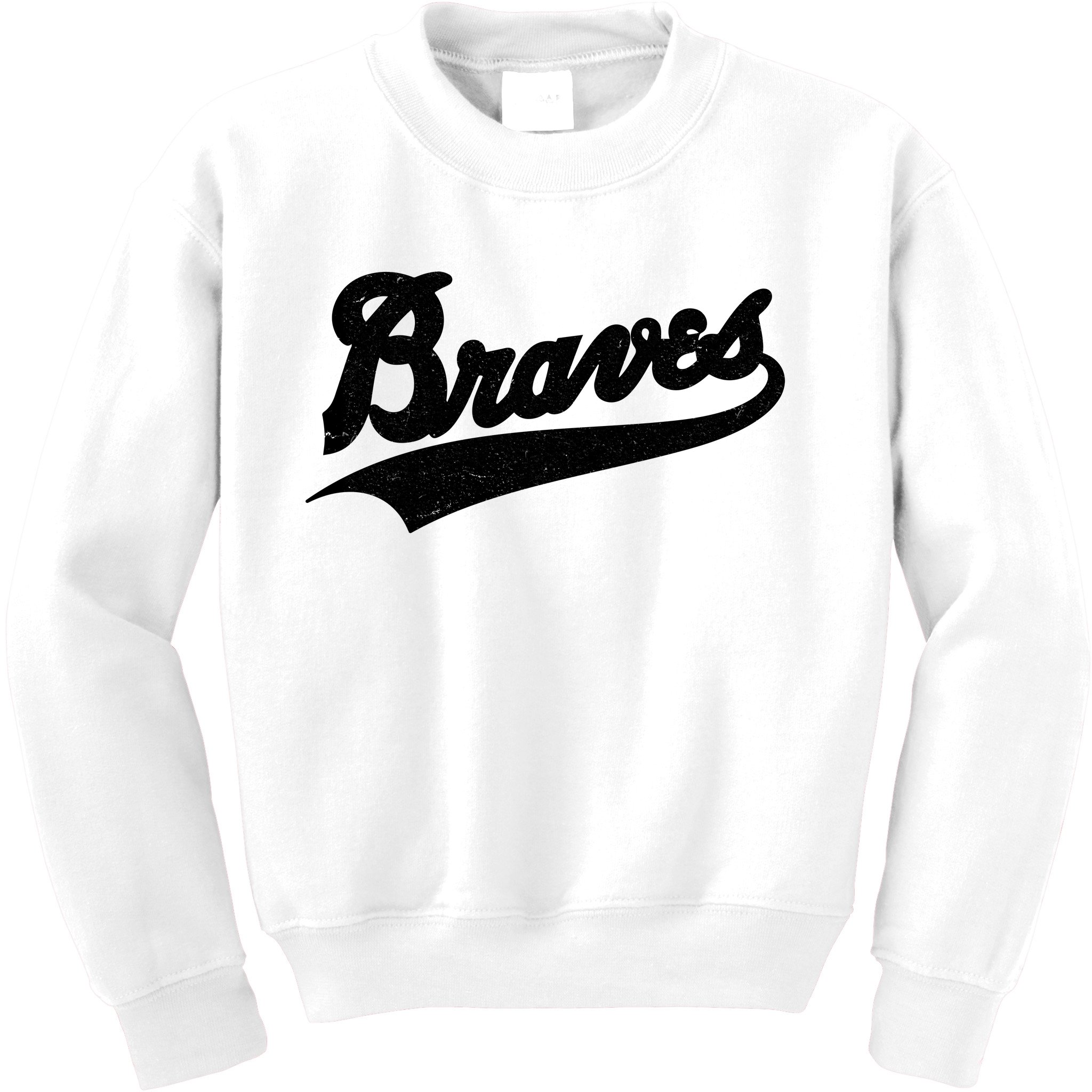 Teeshirtpalace Braves Baseball Vintage Sports Logo Sweatshirt