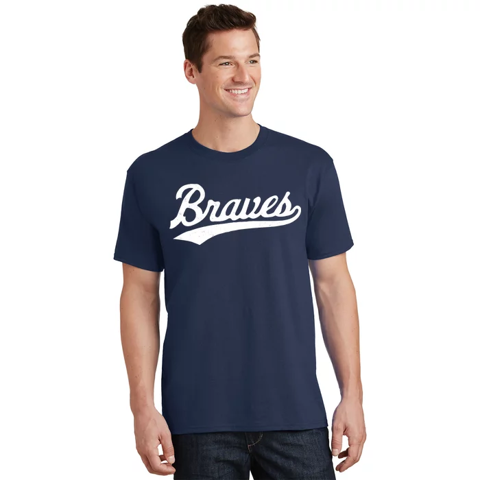 Teeshirtpalace Braves Vintage Distressed T-Shirt