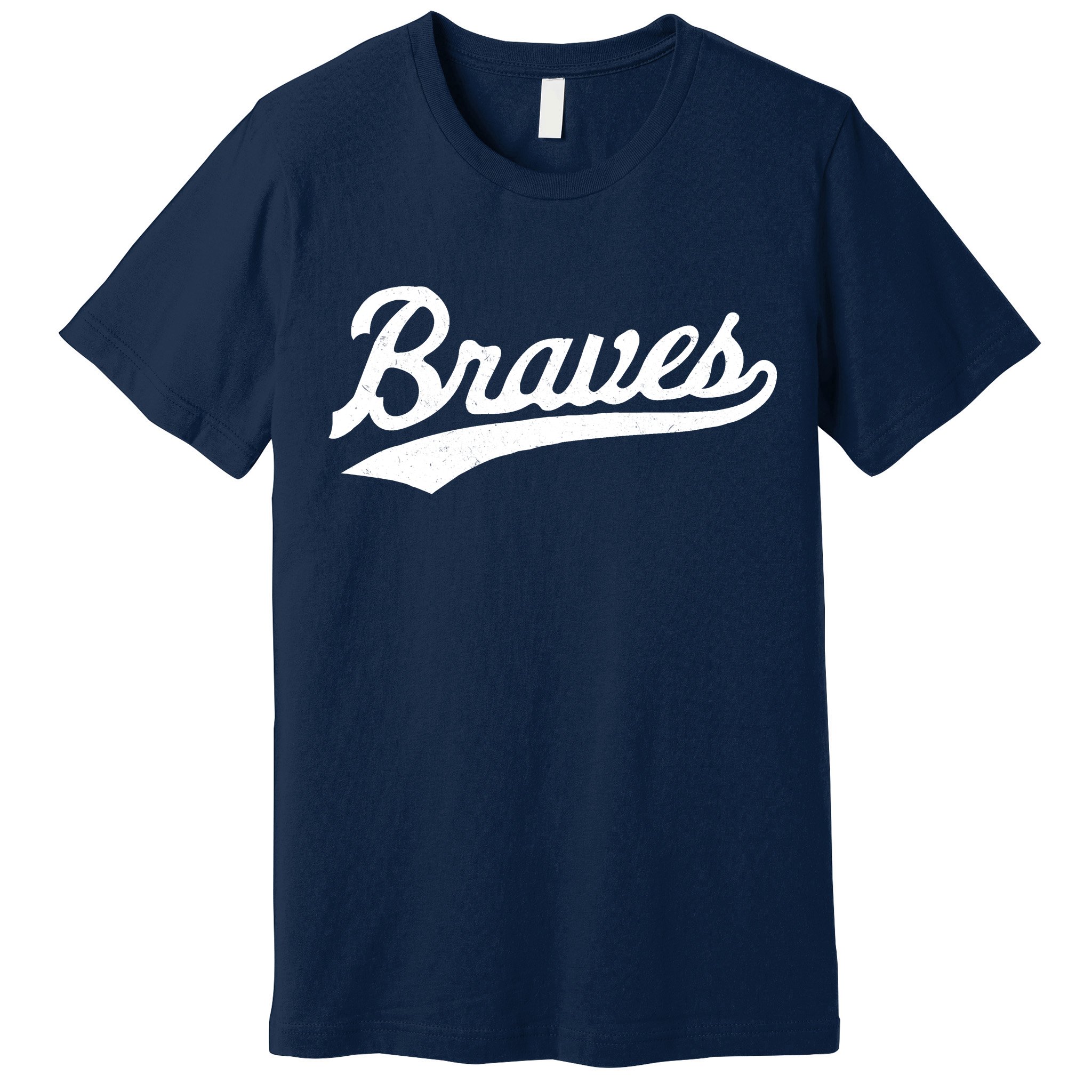 Teeshirtpalace Braves Vintage Distressed T-Shirt