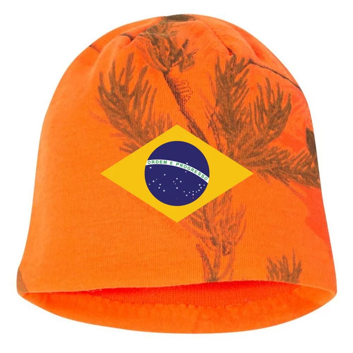 Brazil National Flag Kati - Camo Knit Beanie