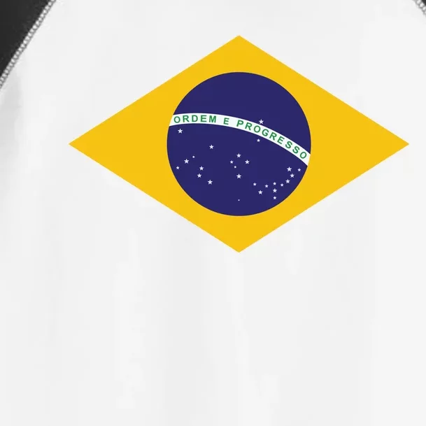 Brazil National Flag Toddler Fine Jersey T-Shirt