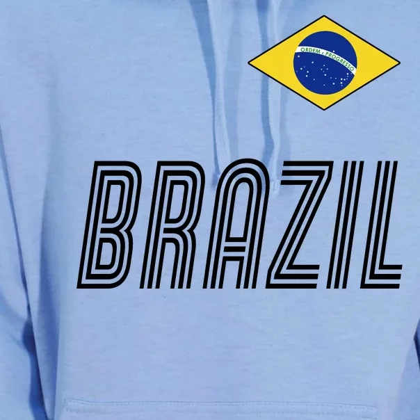 Brazil Soccer Team Jersey Flag Unisex Surf Hoodie