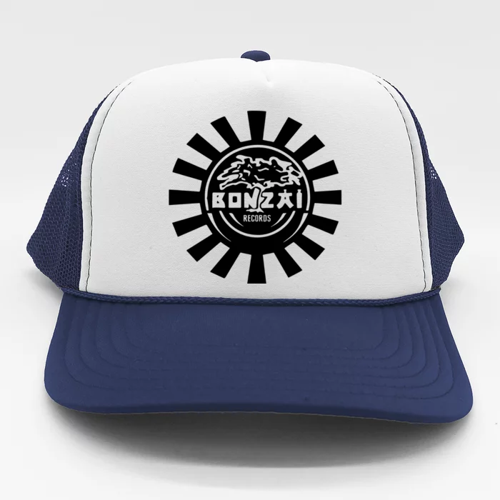 Bonzai Records Belgium Techno Trance Trucker Hat