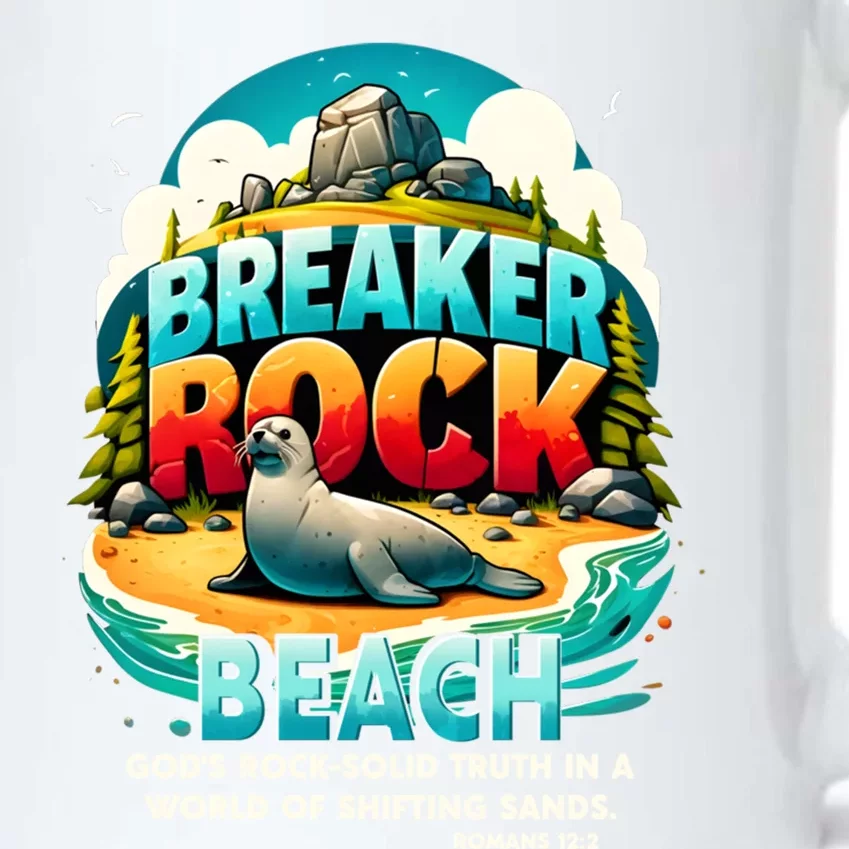 Breaker Rock Beach GodS Rocksolid Truth Christian Vbs 2024 Great Gift Black Color Changing Mug