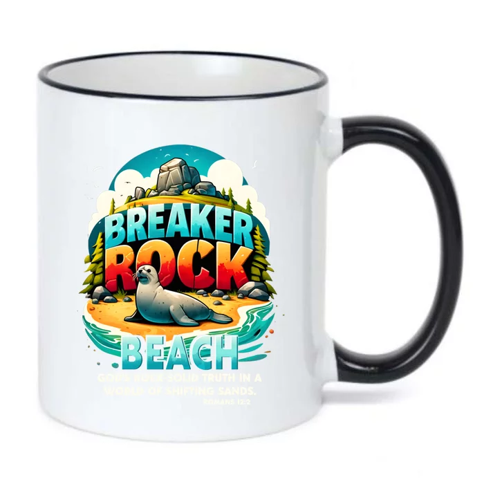 Breaker Rock Beach GodS Rocksolid Truth Christian Vbs 2024 Great Gift Black Color Changing Mug