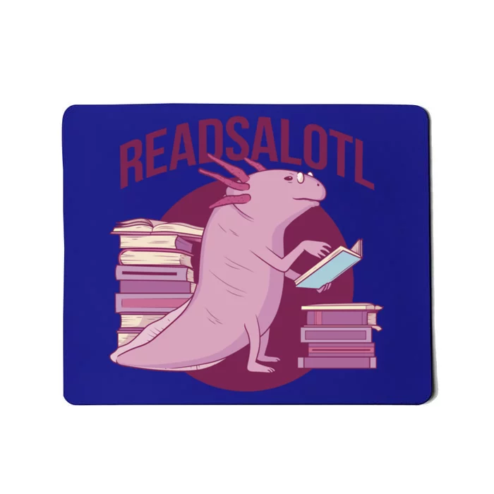 BookLover Readsalotl Bookworm Gift Mousepad