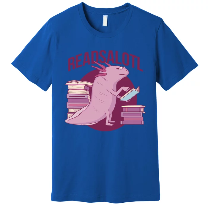 BookLover Readsalotl Bookworm Gift Premium T-Shirt