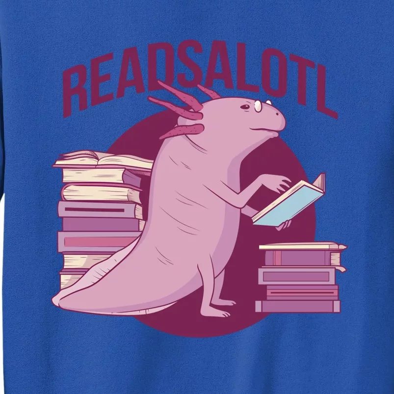 BookLover Readsalotl Bookworm Gift Tall Sweatshirt