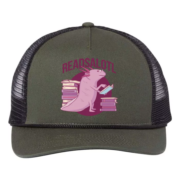 BookLover Readsalotl Bookworm Gift Retro Rope Trucker Hat Cap