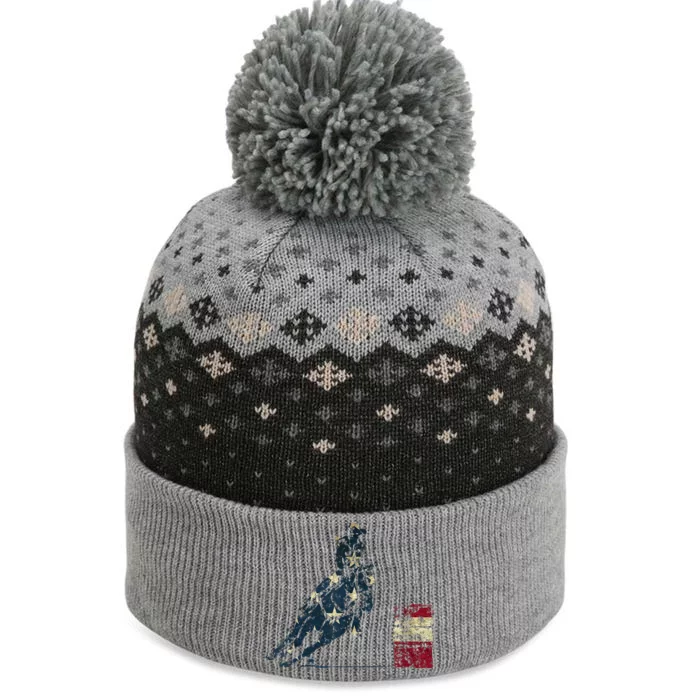 Barrel Racing The Baniff Cuffed Pom Beanie