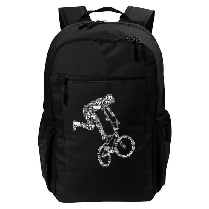 Bmx Rider Bike Bicycle Stunt Racing Daily Commute Backpack