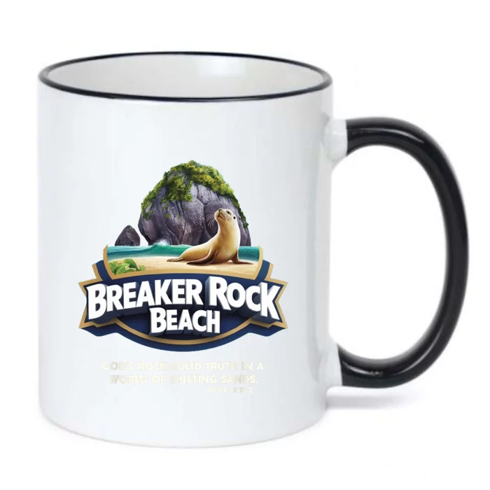 Breaker Rock Beach GodS Rocksolid Truth Christian Vbs 2024 Gift Black Color Changing Mug