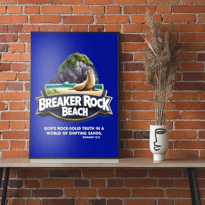 Breaker Rock Beach GodS Rocksolid Truth Christian Vbs 2024 Gift Poster