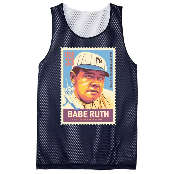 BABE RUTH Mesh Reversible Basketball Jersey Tank