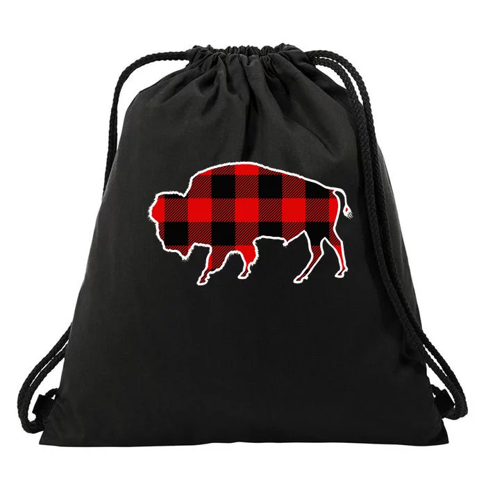 Buffalo Red Buffalo Plaid Tamaraw Matching Pj Family Gift Drawstring Bag