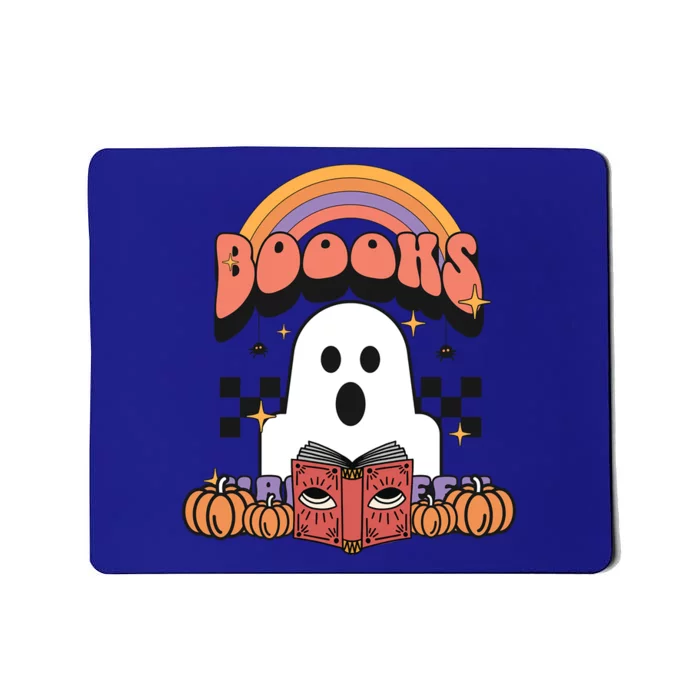 Booooks Reading Books Sarcastic Halloween Costume Boo Read Cool Gift Mousepad