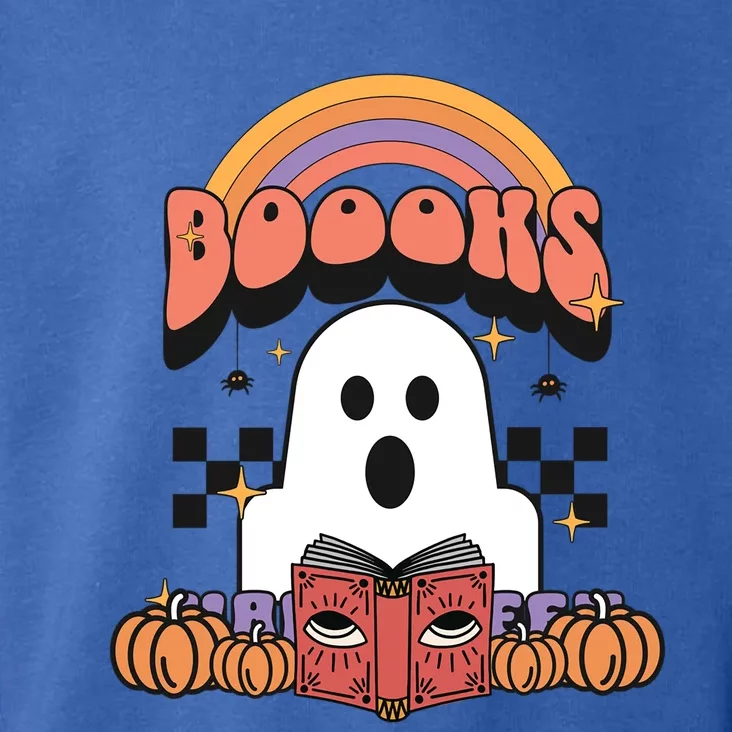 Booooks Reading Books Sarcastic Halloween Costume Boo Read Cool Gift Toddler Hoodie