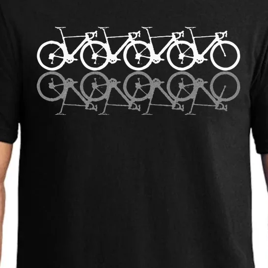 Bicycle Road Bike Racing Retro Cycling Cyclist Gift Pajama Set