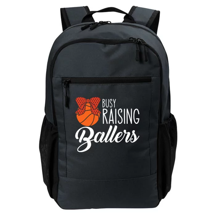 Busy Raising Ballers Basketball Mom Gift Daily Commute Backpack