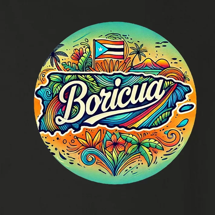 Boricua Roots Toddler Long Sleeve Shirt