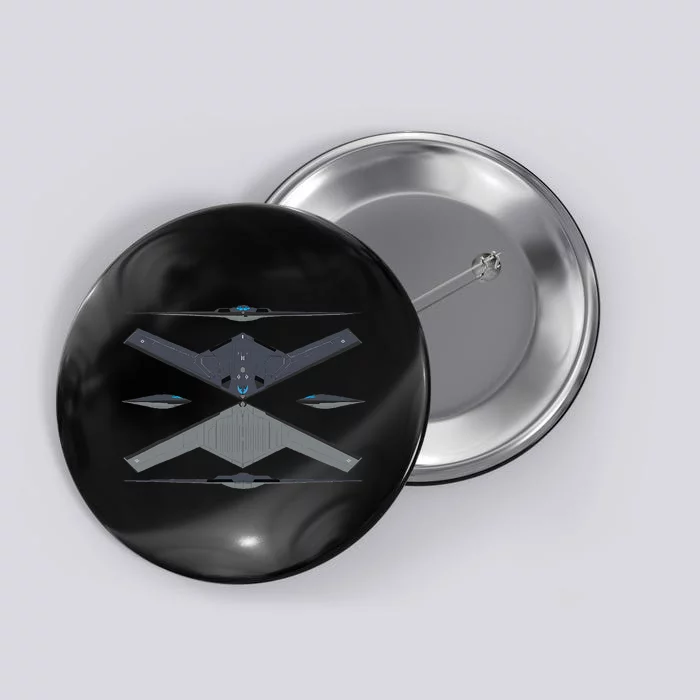 b21 raider bomber Airplane Aviation Button