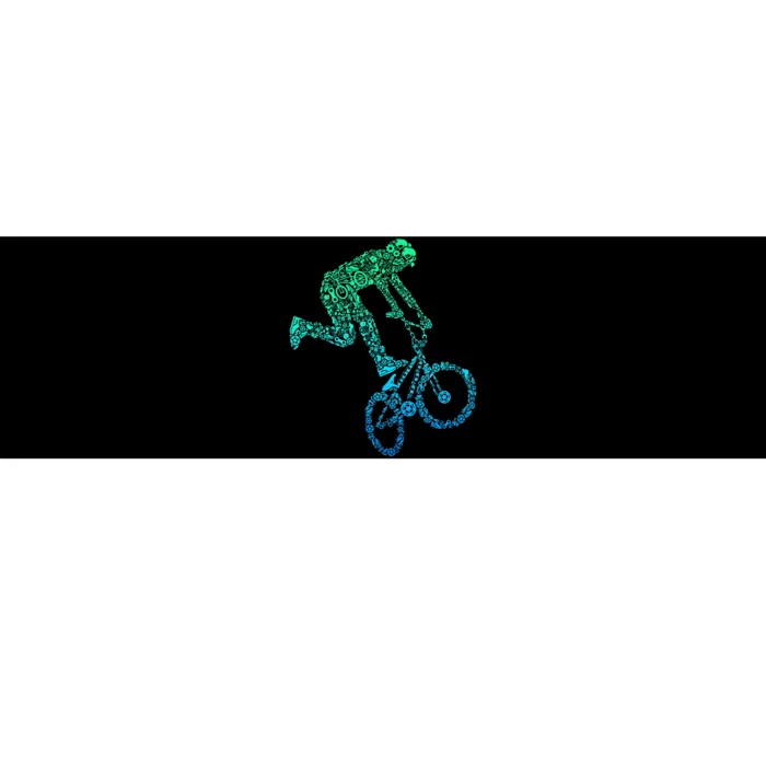 Bmx Rider Bike Bicycle Stunt Racing Bumper Sticker