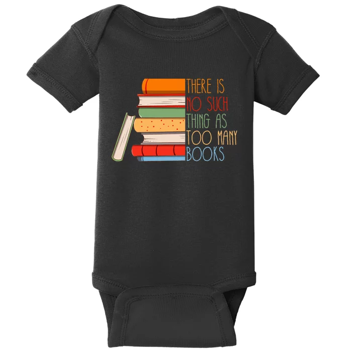 Book Reader Books Collector Baby Bodysuit