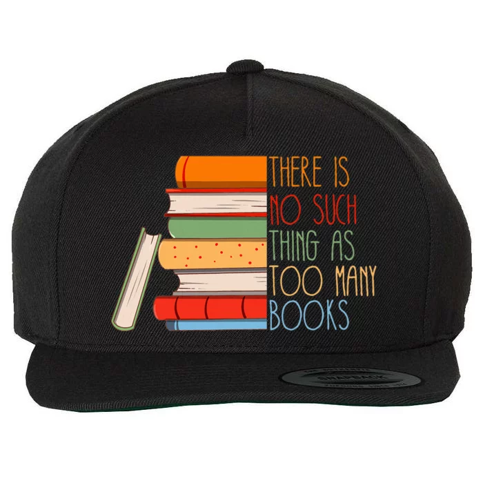 Book Reader Books Collector Wool Snapback Cap