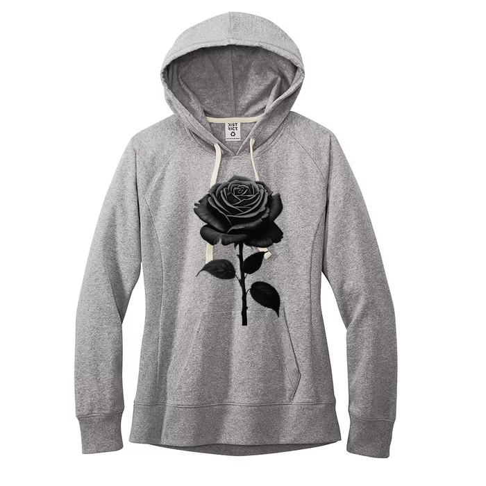 Black Rose Women's Fleece Hoodie