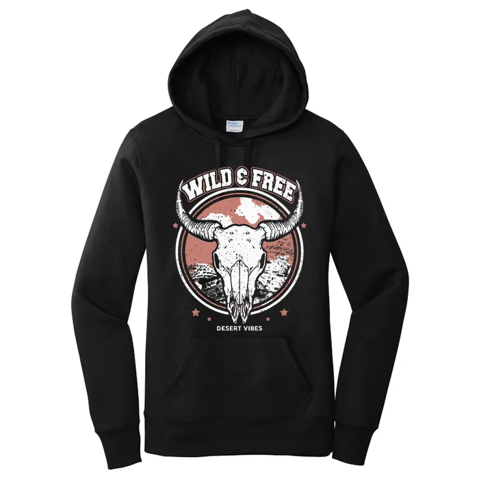 Bull Riding Bull Rider Gift Western Country Rodeo Women's Pullover Hoodie