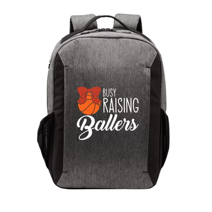 Busy Raising Ballers Basketball Mom Great Gift Vector Backpack