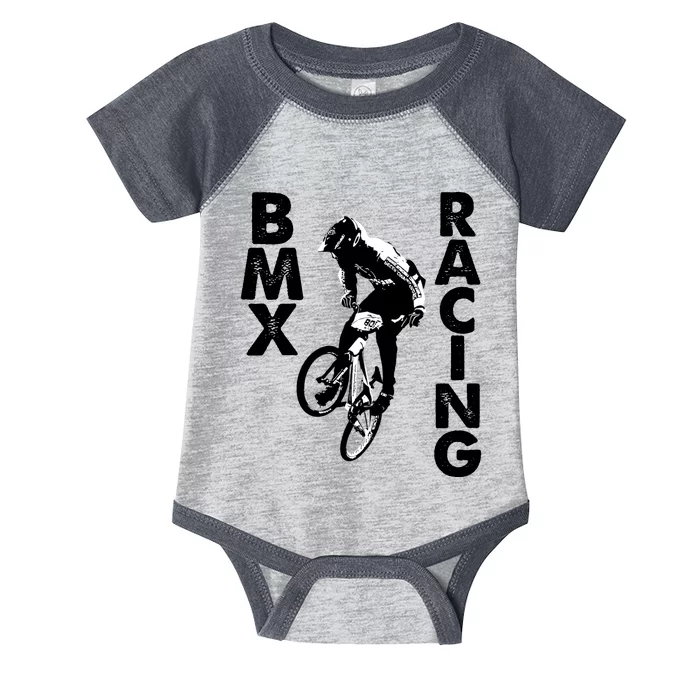 BMX Racing Biker Bike Infant Baby Jersey Bodysuit