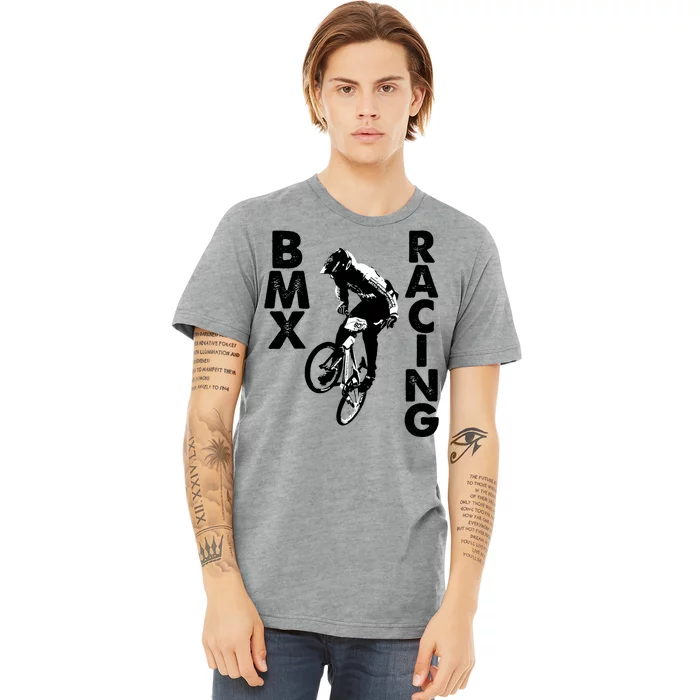 BMX Racing Biker Bike Premium T-Shirt