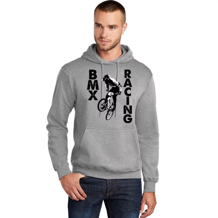 BMX Racing Biker Bike Tall Hoodie