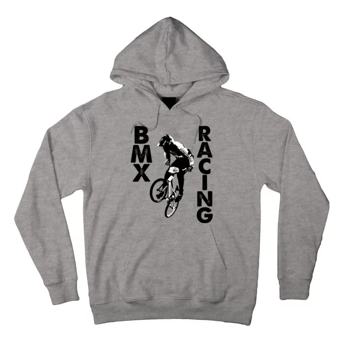 BMX Racing Biker Bike Tall Hoodie