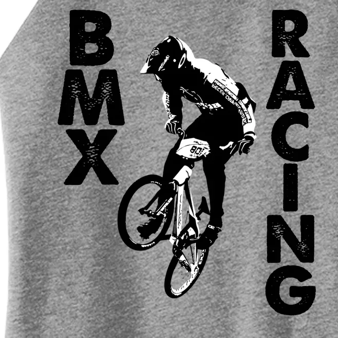 BMX Racing Biker Bike Women’s Perfect Tri Rocker Tank