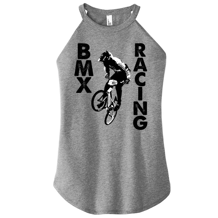 BMX Racing Biker Bike Women’s Perfect Tri Rocker Tank