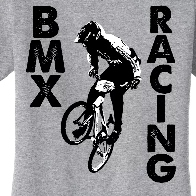 BMX Racing Biker Bike Women's T-Shirt