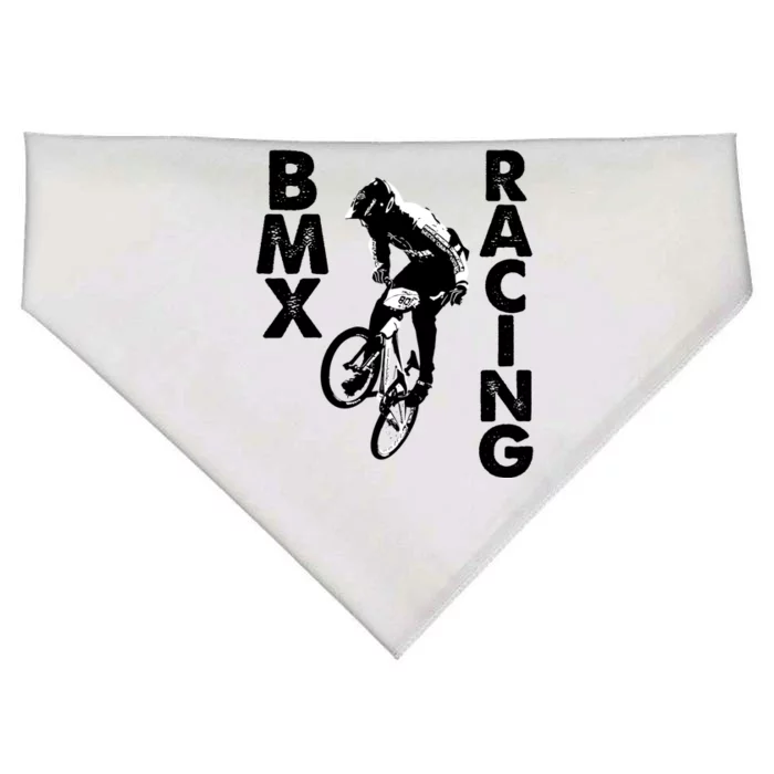 BMX Racing Biker Bike USA-Made Doggie Bandana