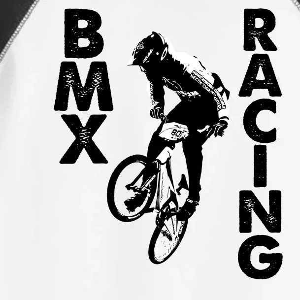 BMX Racing Biker Bike Toddler Fine Jersey T-Shirt