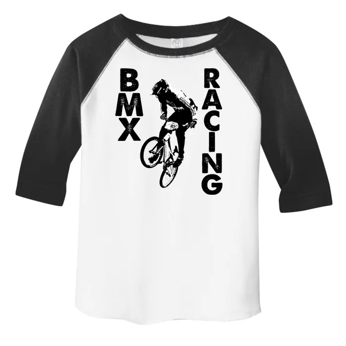 BMX Racing Biker Bike Toddler Fine Jersey T-Shirt