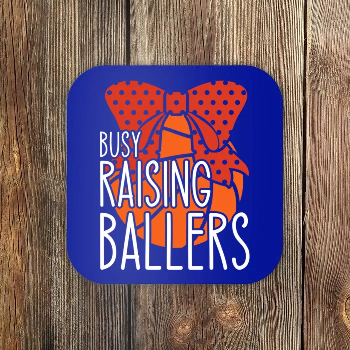 Busy Raising Ballers Basketball Mom Gift Coaster