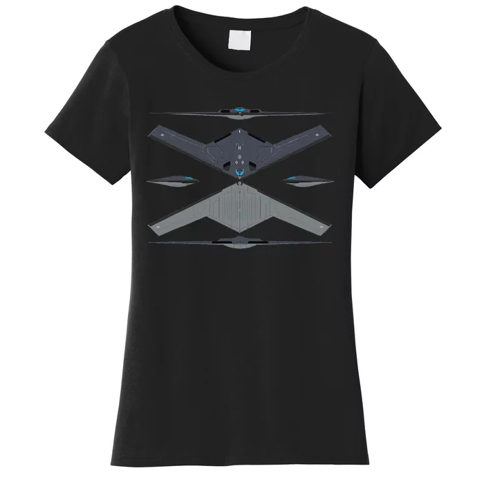 b21 raider bomber Airplane Aviation Women's T-Shirt