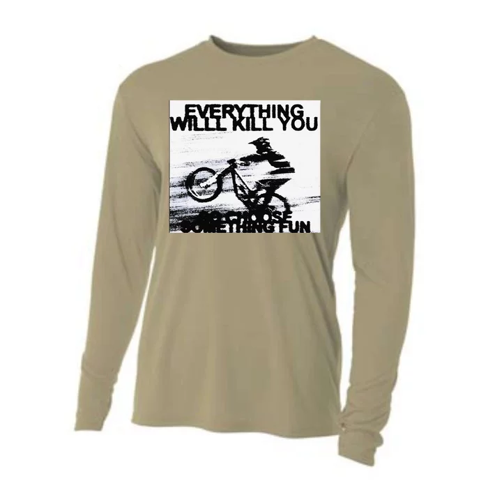 Bmx Rider Bike Bicycle Freestyle Racing Cooling Performance Long Sleeve Crew