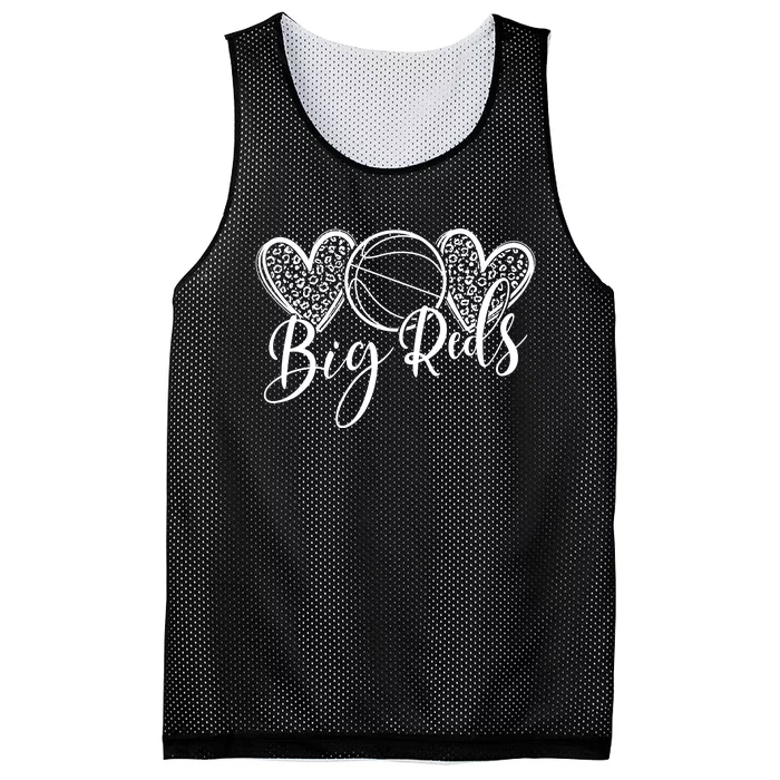 Big Reds Mesh Reversible Basketball Jersey Tank