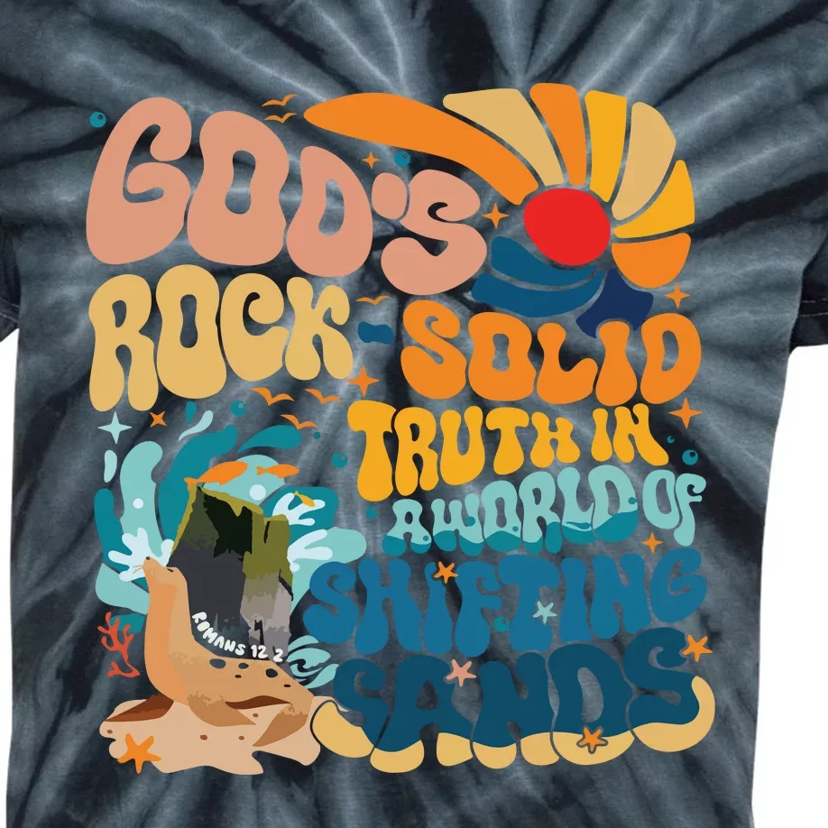 Breaker Rock Beach Vacation Bible School Kids Tie-Dye T-Shirt